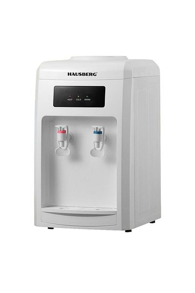 Hausberg Dozator Apa Hb-6026ab, Incalzire 550 W, Racire 80 W, Indicatoare Led, Termostat, Alb