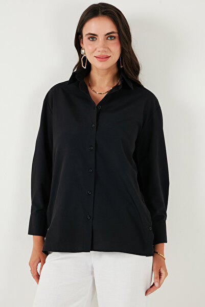 Lela Cotton Regular Fit Buttoned Slit Detailed Shirt Shirt 6772920