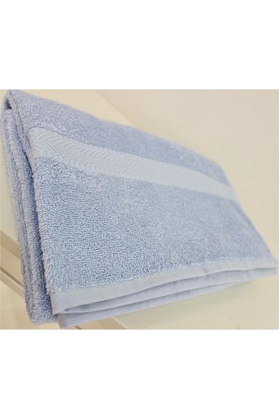 Ender Home 70x140 Blue Sergeant Bordure Prosop de baie Bumbac Acasă Prosop de hotel Baie Spa Wellnes Prosop de baie