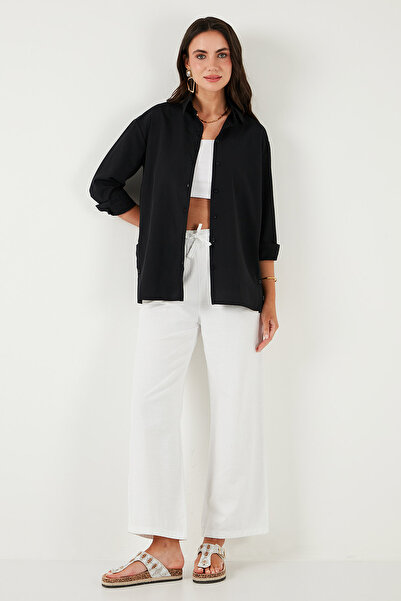 Lela Cotton Regular Fit Buttoned Slit Detailed Shirt Shirt 6772920