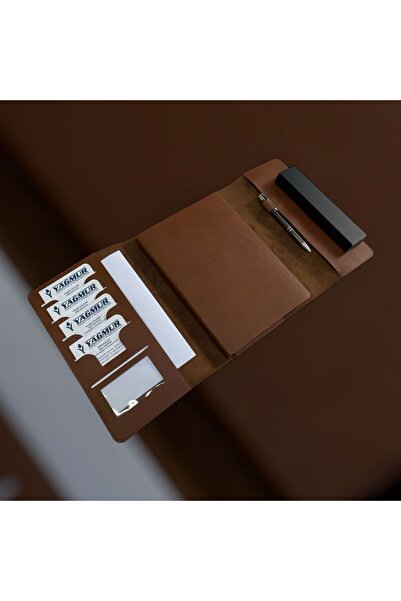 Eren Ofis Kişiye Özel Konsept Hediyelik Taba Çantalı Tarihsiz Ajanda Kutulu K...