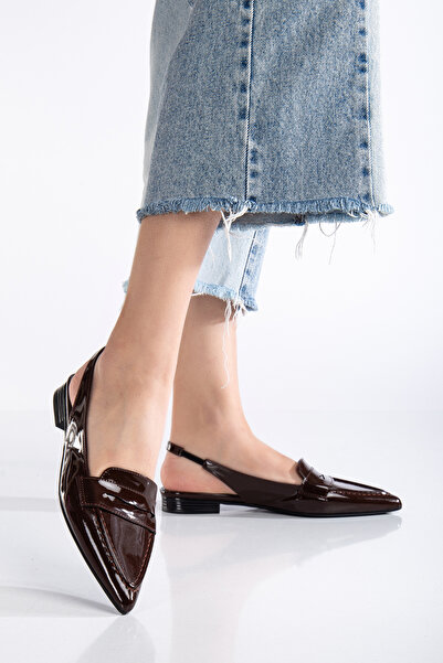 MS SUGAR SHOES Γυναικεία Loafer Μπαλαρίνα με ανοιχτή πλάτη