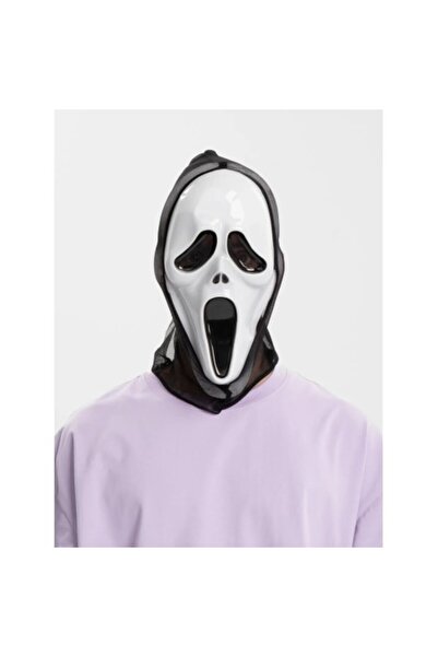 HerEveOyuncak Hooded Scream Mask Scream Mask 33X21 cm (U4)