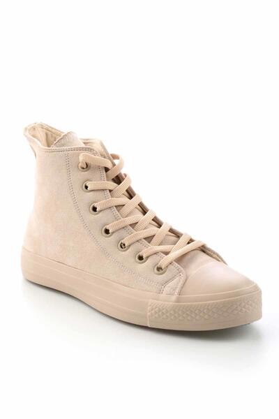 Bambi Beige Suede Women's Casual Shoes K01878017702