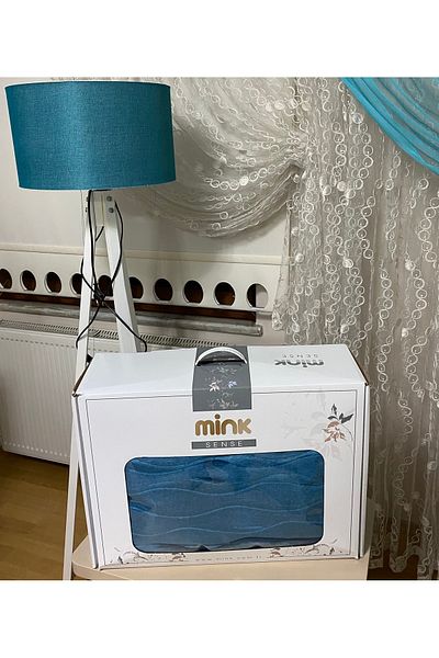 MİNK Mink All Season 500 Indigo Pătură/ Cuvertură de pat 160*220 Cm