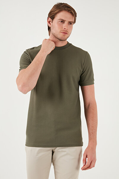Buratti Cotton Regular Fit Crew Neck Tshirt Men 5902387