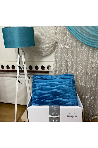 MİNK Mink All Season 500 Indigo Pătură/ Cuvertură de pat 160*220 Cm