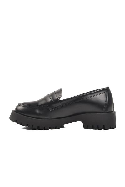 Pierre Cardin PC-54320 Z Μαύρα γυναικεία παπούτσια από συνθετικό δέρμα