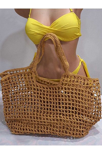 TooHot Women's Yellow Donmeli Strapless Bikini Set