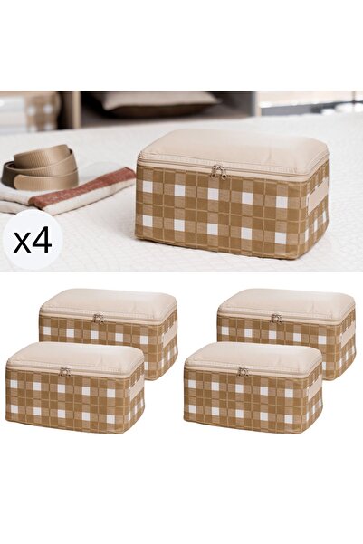 St Morritz Polipropilen 4 Adet Küçük Baza Altı Bavul İçi Dolap İçi Düzenleyic...