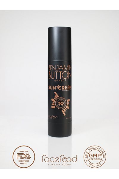 Benjamin Button Effect Anti-Blemish and Moisturizing Sunscreen Spf 50 100ml