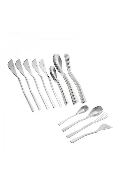 Pintinox Premium cutlery set, 24 pieces, Alberi d'Inverno