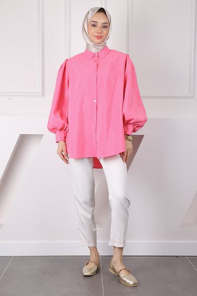 İmajButik Πουκάμισο με ροζ μπαλόνι