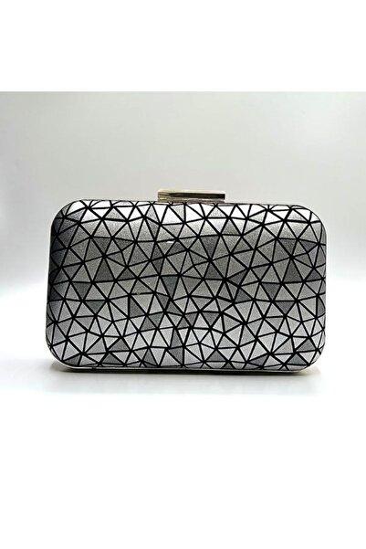 ByTooche حقيبة فستان سهرة نسائية بحزام صندوقي فضي من Pan، محفظة، حقيبة كلاتش