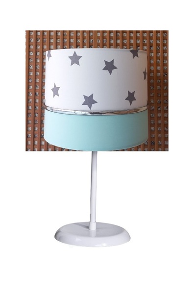 ONAY M غطاء من القماش المزخرف لغرفة الأطفال وغرفة الأطفال ومصباح طاولة عاكس ا...