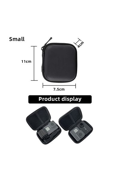 EXSKOF Small Carrying Case For GoPro Storage Bag Travel Bag Anti-fall Waterproof Portable Durable For GoPro
