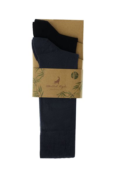 Abdullah Kiğılı Set of 2 Patterned Bamboo Socks