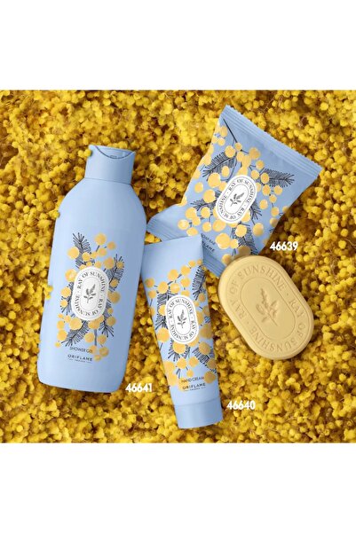 Oriflame Ray of Sunshine Duş Jeli,Ray of Sunshine El Kremi,Ray of Sunshine Sa...