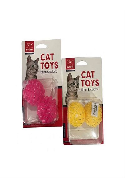 Nunbell Squeaky Ball Cat Toy