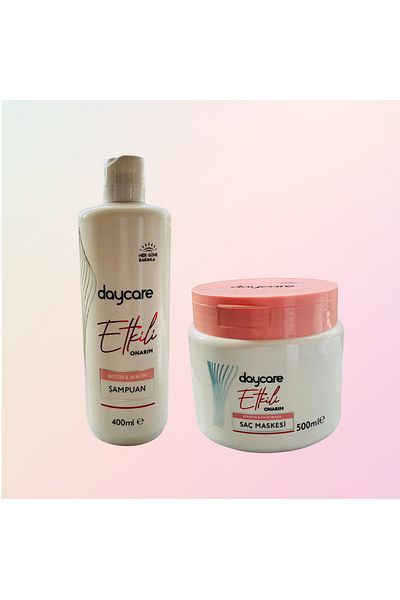 Daycare Effective Repair Shampoo 400 ml - Hair Mask 500 ml Set of 2