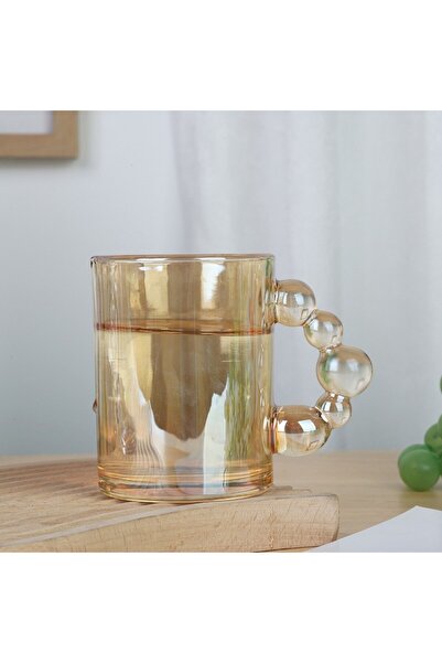 Binbirdemet Amber Boncuk Kulplu Kupa 2'li Set 350 ml