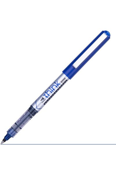 erorex قلم حبر جاف غير سام Eq20030 برأس 0.5 مم، مناسب للطلاب والمكتب والمنزل، علبة زرقاء تحتوي على 12 قطعة