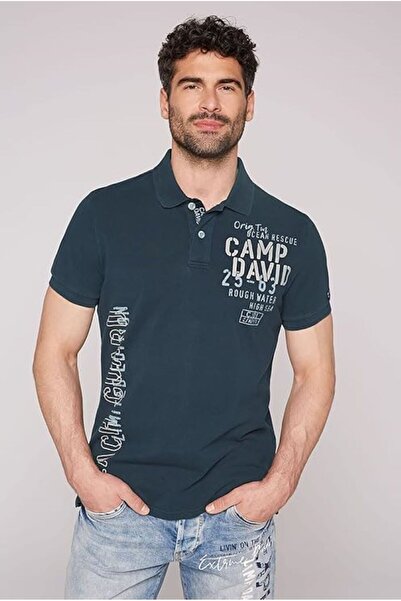 Camp David POLO YAKA T-SHİRT