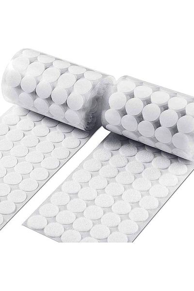 erorex نقاط لاصقة ذاتية اللصق، 1000 قطعة، 500 زوج، قطر 15 مم، عملات معدنية لاصقة من النايلون
