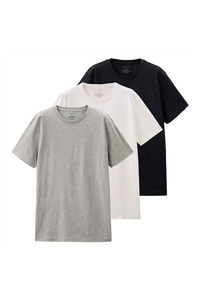 Giordano قمصان رجالية أساسية (عبوة من 3 قطع)