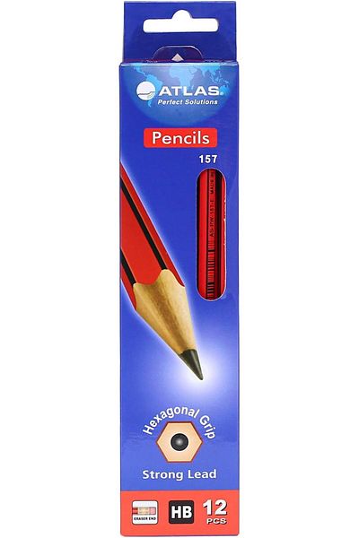 erorex قلم رصاص Hb Rd+Er Bx=12