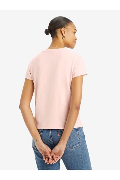Levi's Tricou Levis Crew Deck roz pentru femei A4917-0006