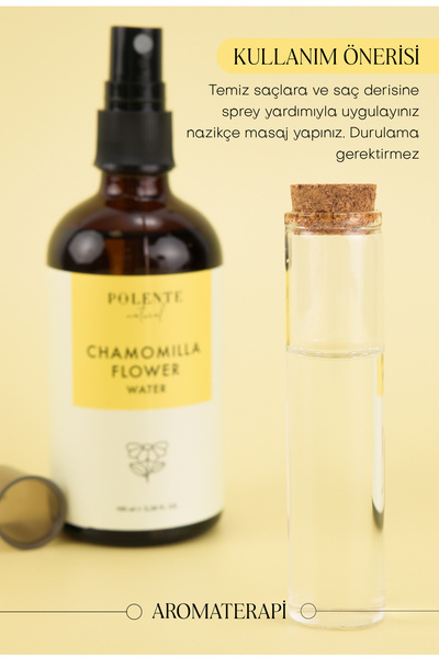 Polente Natural Papatya Suyu - %100 Saf Hidrosol (100 ml)