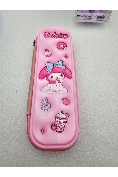 Kromi MY MELODY SANRIO ΘΗΚΗ ΜΕ ΣΚΛΗΡΟ ΚΑΛΥΜΜΑ ΕΙΣΑΓΩΓΗΣ ΤΡΙΣΤΕΡΑ ΦΙΓΟΥΡΑ ΤΣΑΝΤΑ ΜΕ ΜΕΤΑΛΛΙΚΟ ΜΕΤΑΛΛΙΚΟ