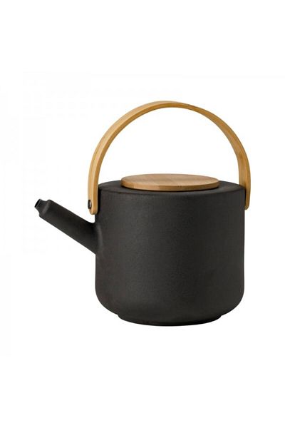 stelton Ceainic premium din gresie scandinava si fonta, Theo, 1.25 litri