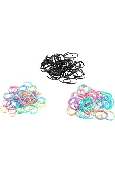 erorex Colorful Rubber Band Set General Purpose Elastic Stretchable Bands Sturdy Rubber Bands For Home