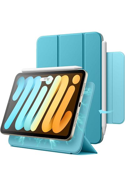 JETech Magnetic Case For Ipad Mini A17 Pro 2024 Model 7Th Generation Mini 6 2021 Model 6Th Generation