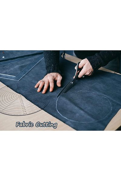 erorex 10 Inch Round Center Finder Compass Clear Acrylic For Drawing Circles On Fabric Wood Poster Board