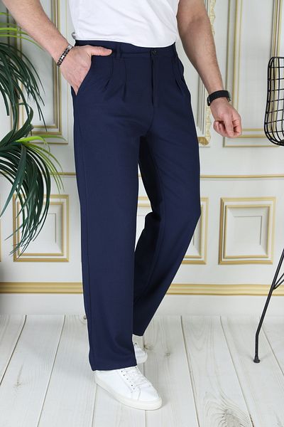 MODA Men's Fabric Baggy Pants