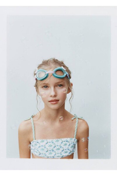 MANGO Kids Desenli Kombine Bikini