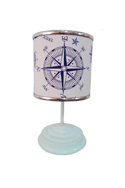 ONAY M غرفة نوم مغطاة بقماش البوصلة ومصباح طاولة عاكس الضوء لغرفة الأطفال