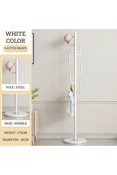 TrentonGCC Modern Cactus Model Hook Stand – Stylish & Sturdy Coat Rack