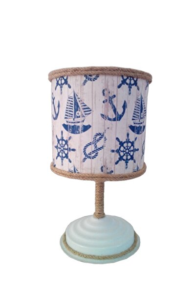 ONAY M غطاء من القماش المطلي بحبل لغرفة النوم وغرفة الأطفال ومصباح طاولة عاكس...