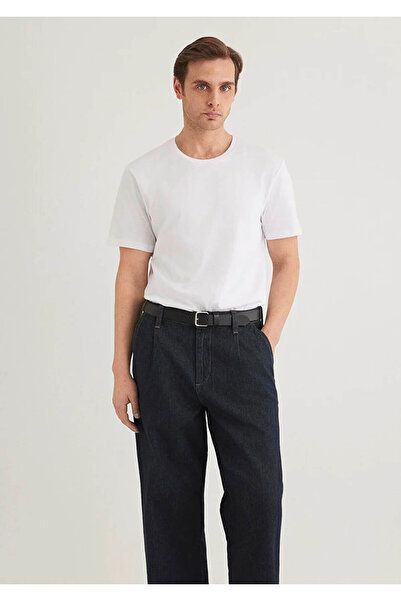 Mavi Basic Beyaz Erkek T-Shirt M065574-620