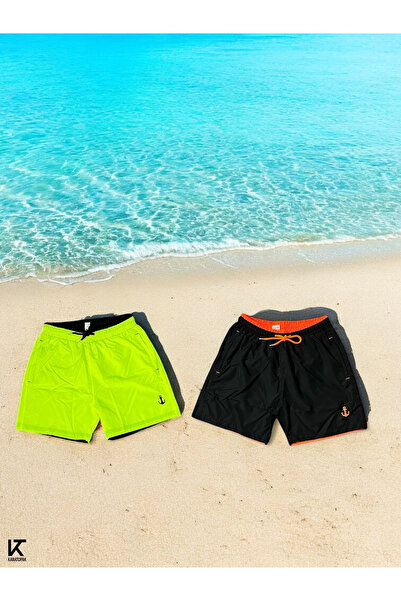 Karatopak 2dílné plavky do plavek - se 2 kapsami, síťovinou uvnitř, gumičkou v pase a šňůrkou na zavazování