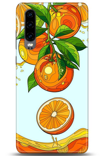 Noprin Huawei P30 Case Hd Printed Case - Mastermind Series 5202