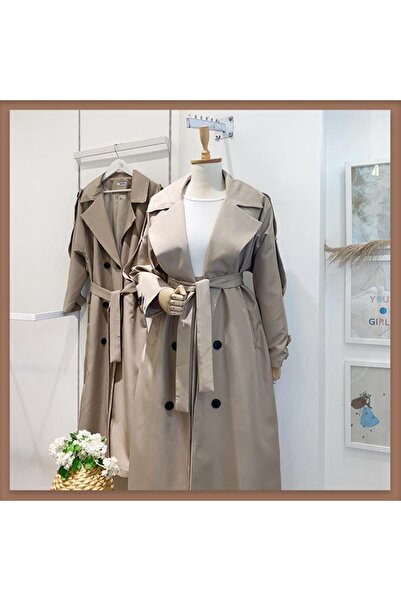 Faya Boutique Vizon pardesü model trençkot