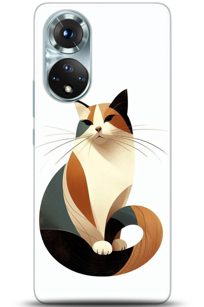 Noprin Huawei Honor 50 Case Hd Printed Case - Happiness Series 5213