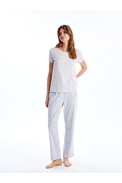 LC Waikiki New Season Crew Neck Women's Pajama Set - S56947Z8