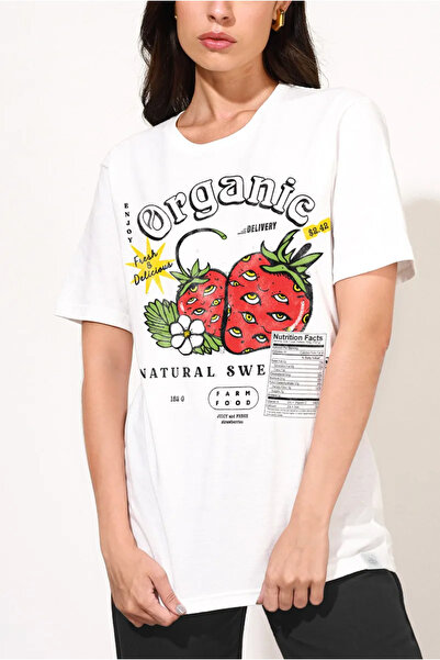 Bengi Clothing Μπλουζάκι Jemmy Oversize Cut με αυτοσχεδιασμό με λαιμόκοψη με κοντό μανίκι