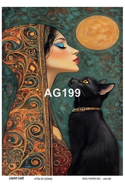LİNEART LineArt Pirinç Dekopaj Kağıdı LA-AG199